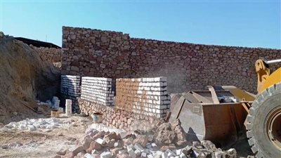  إزالة 14 حالة تعدٍ على مساحة 4800 م2 بمدن أسوان وأبو سمبل السياحية