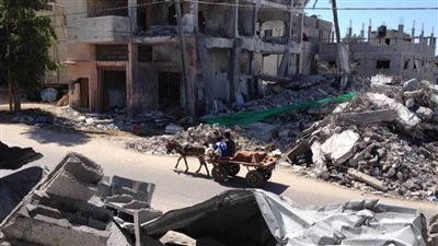 إصابة 7 فلسطينيين بقصف الاحتلال كنيسة العائلة المقدسة في غزة.. وإيطاليا تستنكر