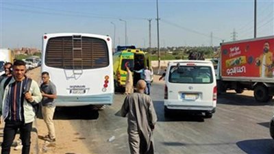 إعادة الحركة المرورية لطبيعتها على الطريق الزراعي السريع بعد إصلاح وتشغيل كوبرى طوخ