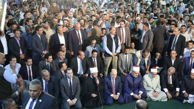 وزير الأوقاف والمفتي ومحافظ كفر الشيخ يفتتحون المرحلة الأولى من تطوير مسجد سيدي إبراهيم الدسوقي 