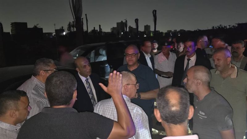 محافظ القليوبية ومدير