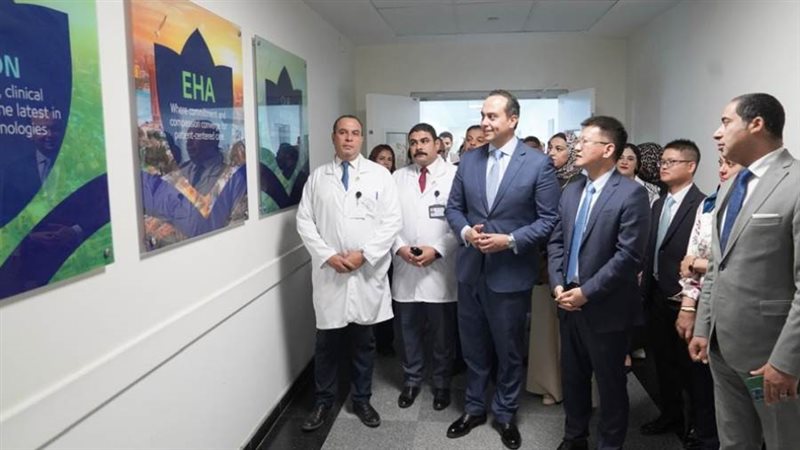 خلال الزيارة