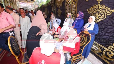 قافلة طبية تنموية شاملة بسنهور المدينة بدسوق في كفر الشيخ