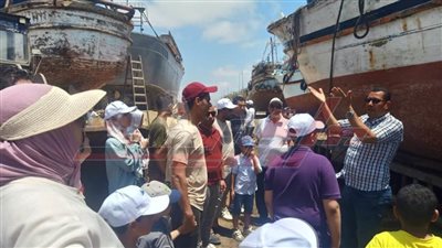 «كيدز كامب» يختتم المغامرة فى جزيرة الشخلوبة وجولة في بحيرة البرلس