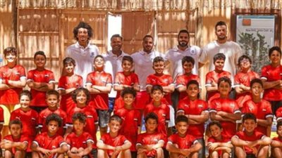 نجوم كرة اليد المصرية في معسكر بوادي النطرون لاكتشاف المواهب
