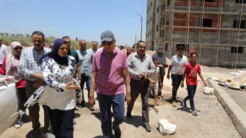 محافظ المنيا يتفقد