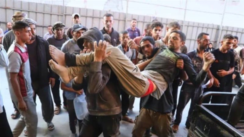 ضحايا الجوع في غزة