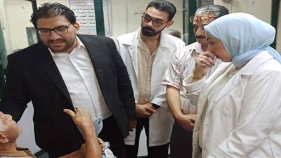 بالصور.. مدير التأمين الصحي بالغربية يتابع تفعيل خدمة الحجز الإلكتروني