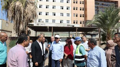 محافظ المنيا يتفقد أعمال توسعة مستشفى أبوقرقاص الجديد ويوجه برفع كفاءة مستشفى الفكرية المركزي