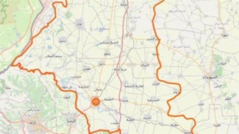 حدود سوريا مع فلسطين