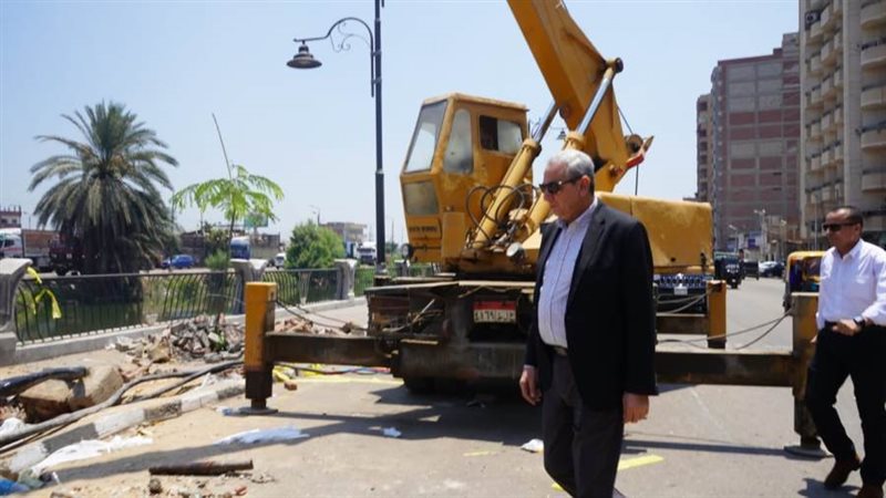 محافظ الغربية خلال