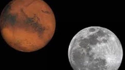 في مشهد فلكي بديع.. السماء تضيء بشهب دلتا الدلويات والمريخ يجاور القمر