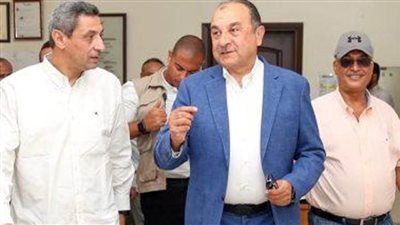 وزير قطاع الأعمال يلتقي محافظ السويس وعددًا من نواب البرلمان 