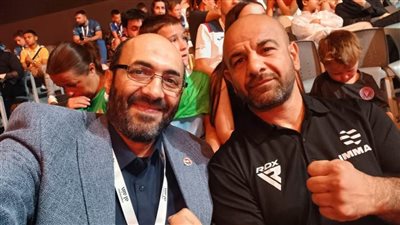 نائب رئيس اتحاد الجوجيتسو ورئيس لجنة الـMMA يشهدان بطولة العالم للفنون القتالية المختلطة بالإمارات