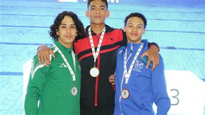 سيطرة مصرية علي ذهبيات السباحة في دورة الألعاب الإفريقية للمدارس بالجزائر 