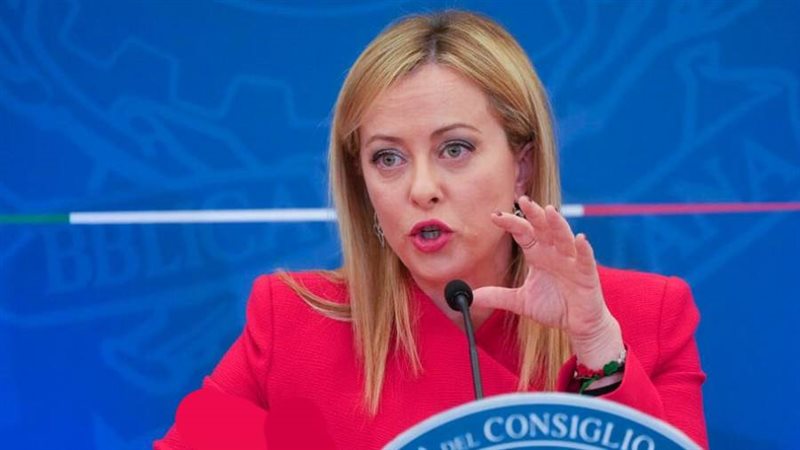 رئيسة الوزراء الإيطالية