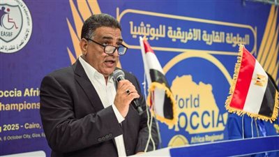 أحمد آدم: استضافة بطولة إفريقيا للبوتشيا دليل على ريادة مصر للعبة