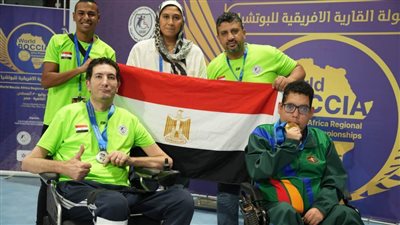 8 ميداليات لمصر في منافسات الفردي بالبطولة الأفريقية للبوتشيا 2025