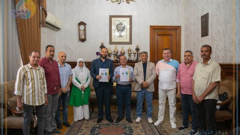 مياه الإسكندرية تنفذ