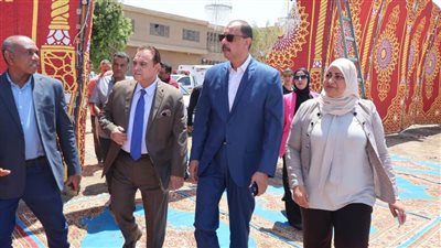 محافظ سوهاج يتفقد مقر اللجان الانتخابية استعدادًا لانتخابات مجلس الشيوخ
