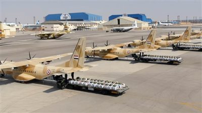  مصر تواصل أعمال الإسقاط الجوى للمساعدات الإنسانية على قطاع غزة استمرارًا لتوجيهات الرئيس السيسي 
