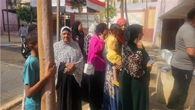 السيدات يتصدرن المشهد الانتخابي في لجان انتخابات مجلس الشيوخ ببني سويف