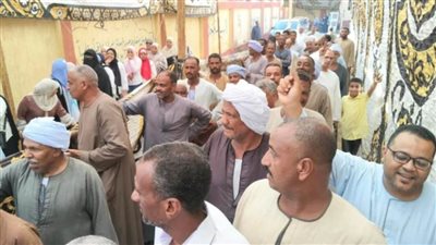 إصابة شخص في سقوط مروحة داخل لجنة انتخابية بأسوان