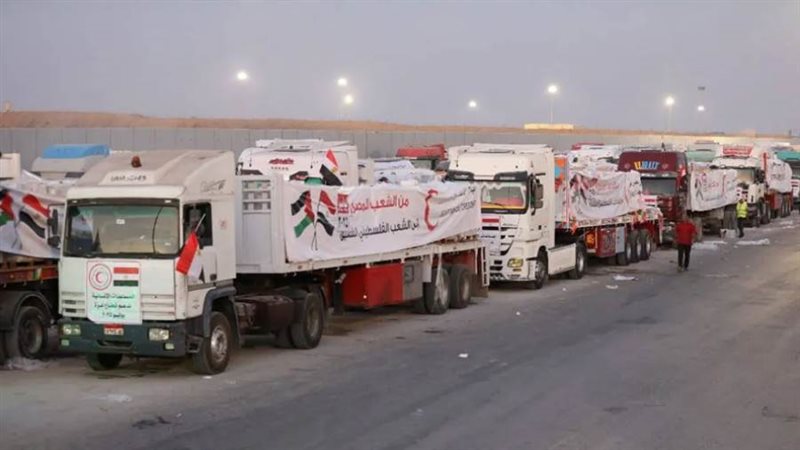 قافلة مساعدات إنسانية