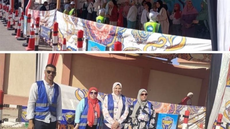 رغم حرارة الشمس اللاهبة..