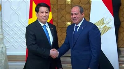 عاجل| الرئيس السيسي: أثمن موقف فيتنام الداعم لحق الشعب الفلسطيني في إقامة دولته المستقلة