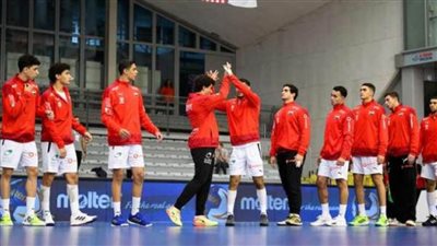 منتخب ناشئين اليد يتقدم علي كوريا الجنوبية بالشوط الأول