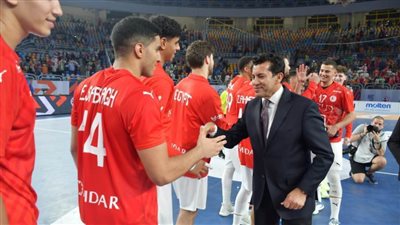 وزير الرياضة يفتتح بطولة العالم لناشئي اليد ويشاهد فوز مصر أمام كوريا الجنوبية 