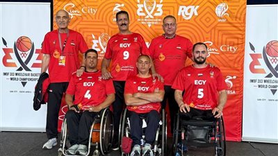 إشادة عالمية بمستوى منتخب مصر لكرة السلة على الكراسى في بطولة العالم 3×3 بجنوب إفريقيا