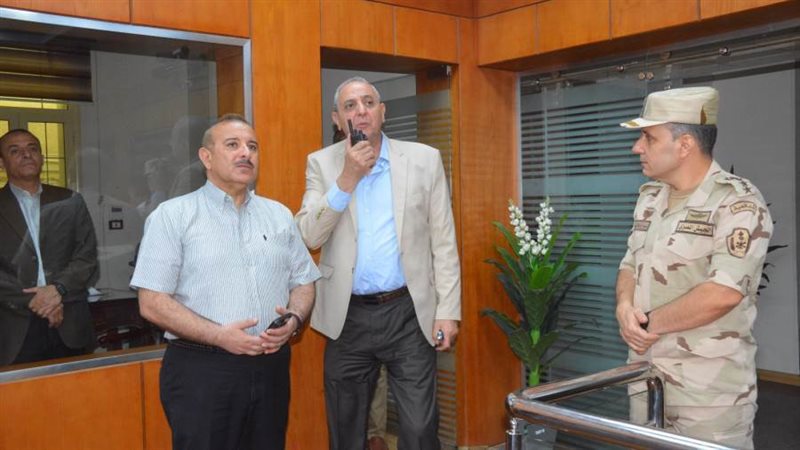 محافظ الغربية خلال