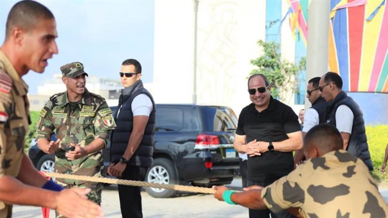 الرئيس السيسي خلال