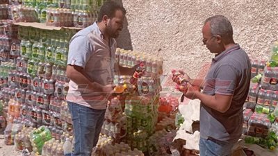 صحة مطروح: ضبط واعدام 3 طن ونصف مواد غذائية