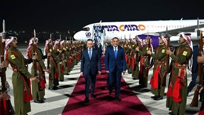 رئيس الوزراء يصل العاصمة الأردنية عمان 