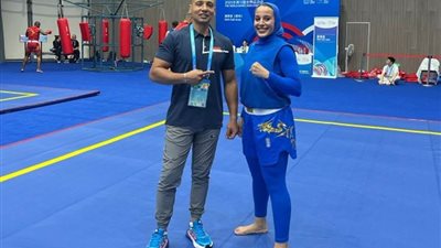 منة الله محمد تنافس على برونزية الكونغ فو بدورة الألعاب العالمية بالصين