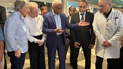  وفد «الحكماء» بالأمم المتحدة يتفقد الخدمات المقدمة للمرضى الفلسطينيين بمستشفى العريش