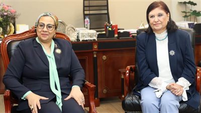 رئيسة القومي للمرأة تستقبل نائب رئيس جامعة الأزهر لبحث سبل التعاون