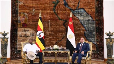 متحدث الرئاسة: السيسي وموسيفيني بحثا سبل الارتقاء بالعلاقات الثنائية التاريخية بين مصر وأوغندا