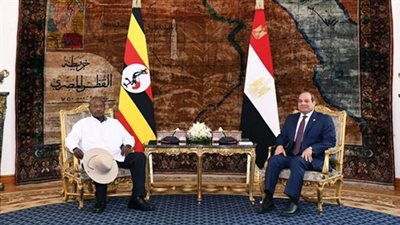 السيسي: أوغندا شريك أساسي بمنطقة حوض النيل الجنوبي