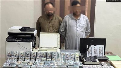 ضبط شخصين لقيامهما بتقليد العملات الأجنبية والمحلية وترويجها على المواطنين بالبحيرة