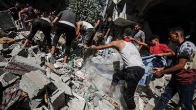 استشهاد 3 فلسطينيين في قصف إسرائيلي على حي التفاح شرق مدينة غزة