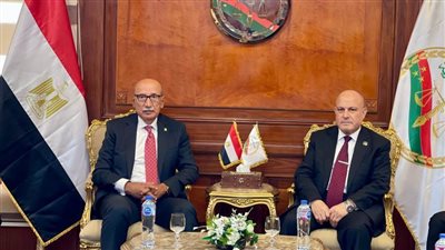 رئيس هيئة النيابة يستقبل رئيس محكمة النقض ومجلس القضاء الأعلى