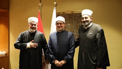 مفتي الجمهورية يستقبل مفتي «بلجراد» ويبحثان سبل تعزيز التعاون العلمي والإفتائي لخدمة مسلمي أوروبا