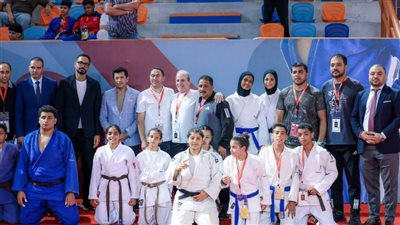 49 ميدالية لأبطال المشروع القومي للموهبة في البطولة العربية للجودو
