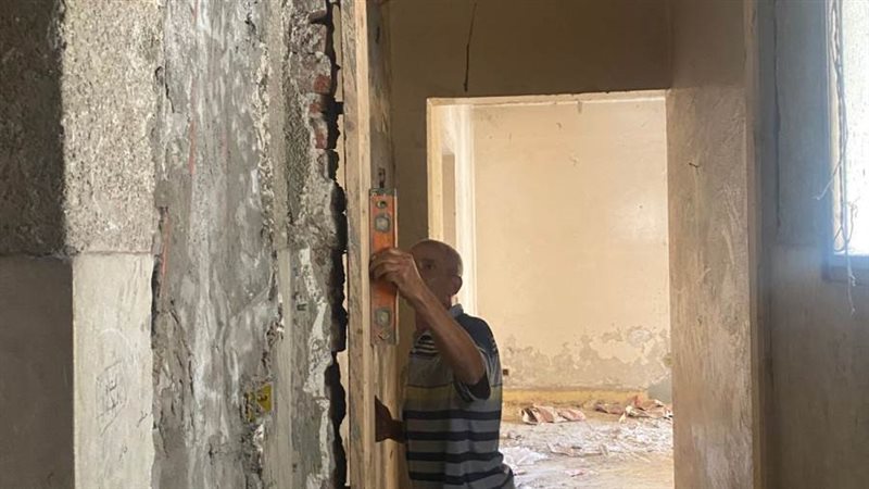 جانب من ترميم عمارات