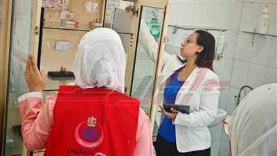 فريق وزارة الصحة يتفقد المنشآت الصحية بكفر الشيخ 