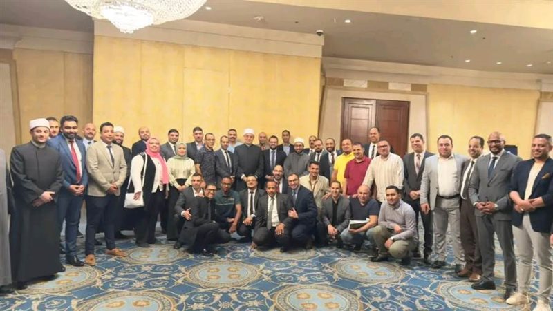 صورة تذكارية للمفتي